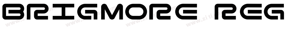 Brigmore Regular字体转换